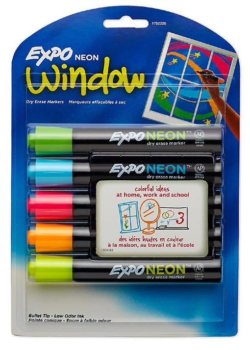 Expo Neon Window Markers